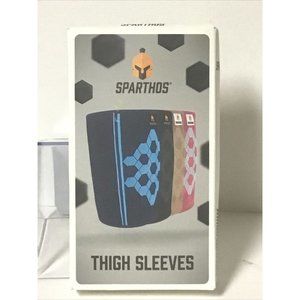 Sparthos Compression Thigh Sleeves SzXLarge. Beige. NIB